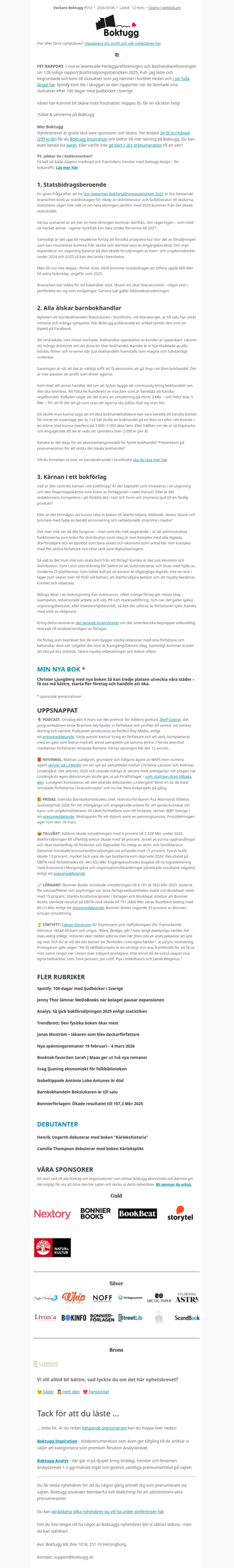 📈 Statistik-bonanza (Nyhetsbrev #553) - TEST 3