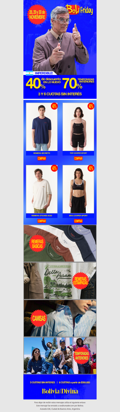 🔥 Bolifriday Ahora! Hasta 70% OFF