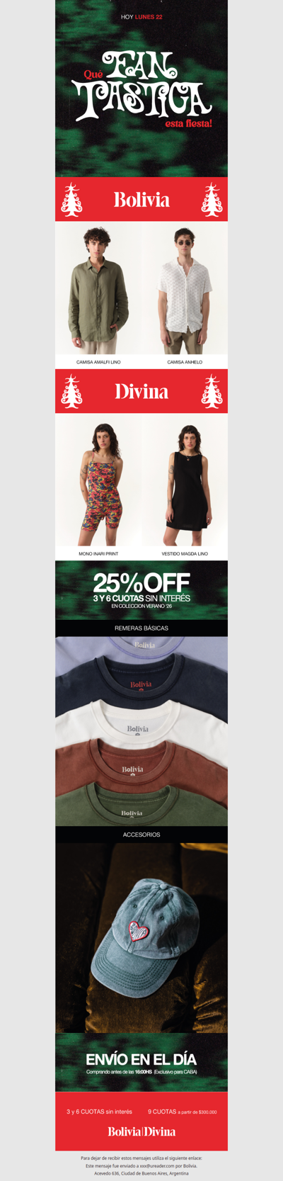 💥 Solo por hoy! Volvíó el 25%OFF en Verano26