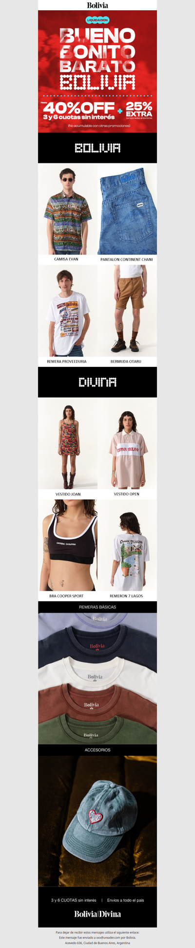 💥 Bueno, bonito y barato 🔥 Hasta 40% OFF