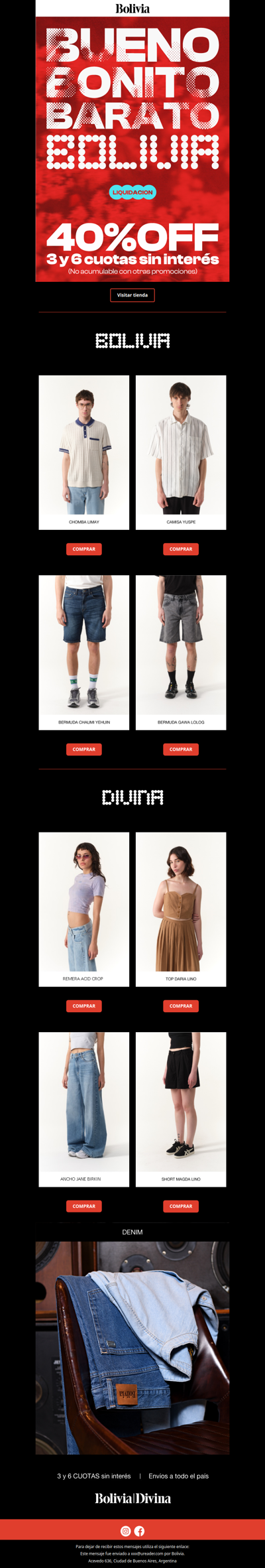 💥 Se termina el SALE 🔥 Hasta 40% OFF