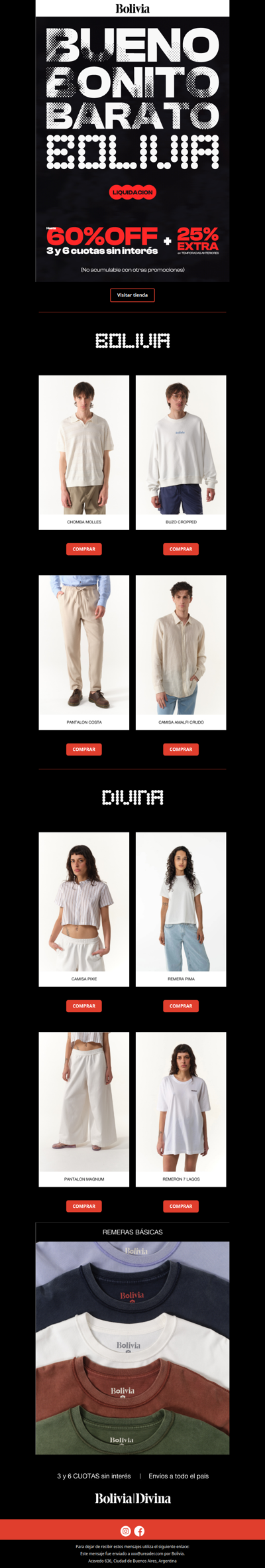 💥 LIQUIDACION 🔥 Hasta 60% OFF