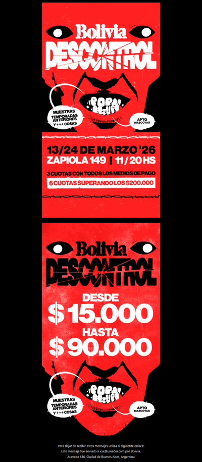 🔥 FERIA DESCONTROL BOLIVIA🔥