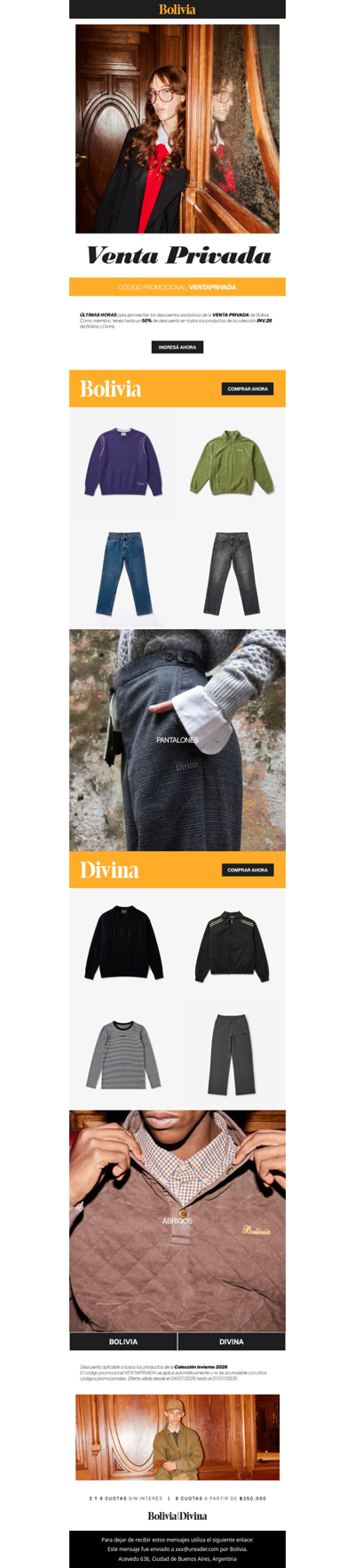 ÚLTIMAS HORAS VENTA PRIVADA 🔥 - BOLIVIA DIVINA 26