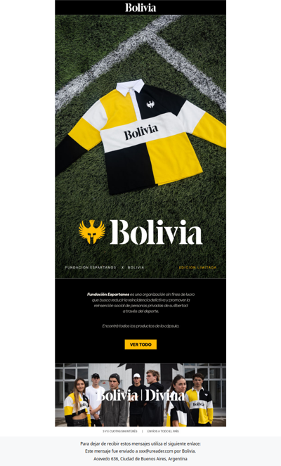 🔥 Conocé la Nueva Colaboración de Bolivia! -