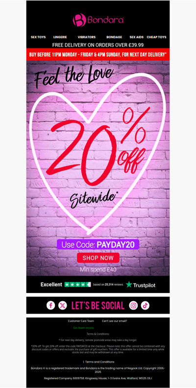 20% Off...Because You Deserve It!😍