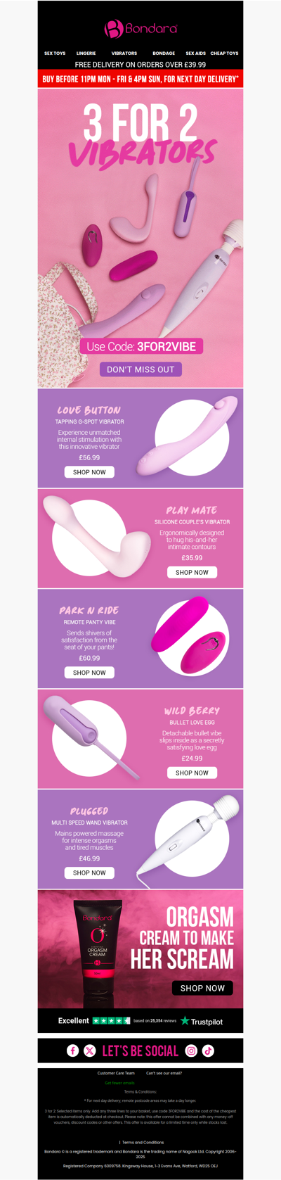 3 FOR 2 | All Vibrators (Happy Vibrator Day!)