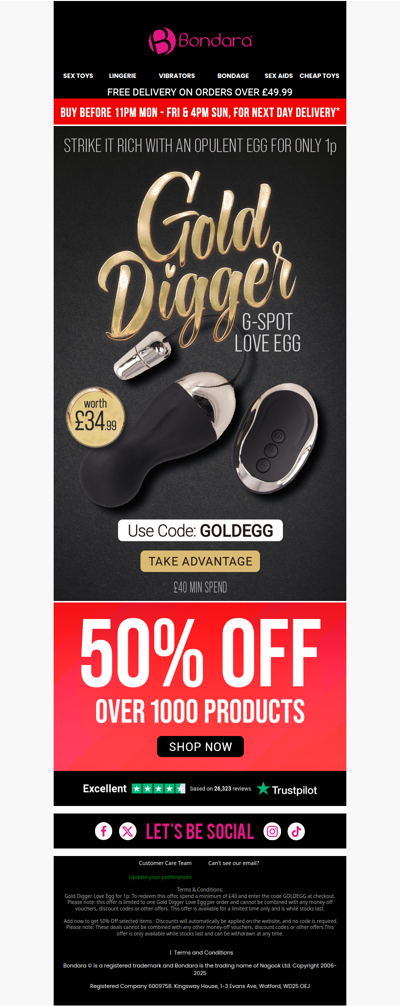 For Just 1p Get A Gold Egg Worth £35 🎉