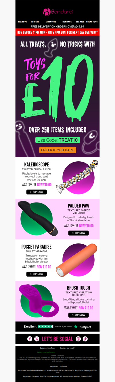 Toy Prices Cut To £10 🥳Ends Midnight