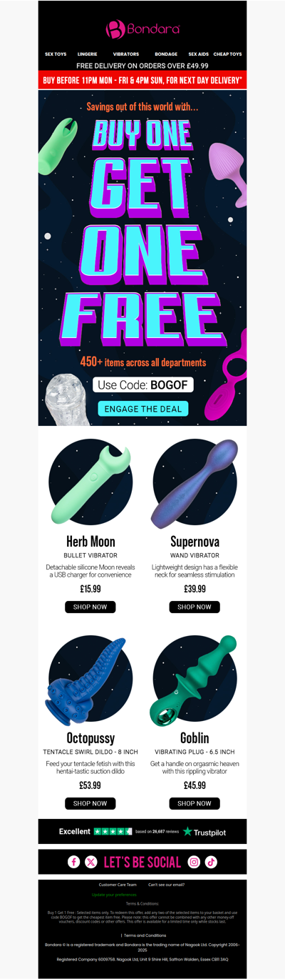 BOGOF is back (and it’s better than ever) 🎉