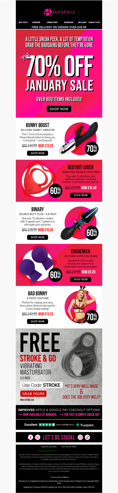 Boxing Day Madness Starts Now 📦 Huge 70% Off Deals