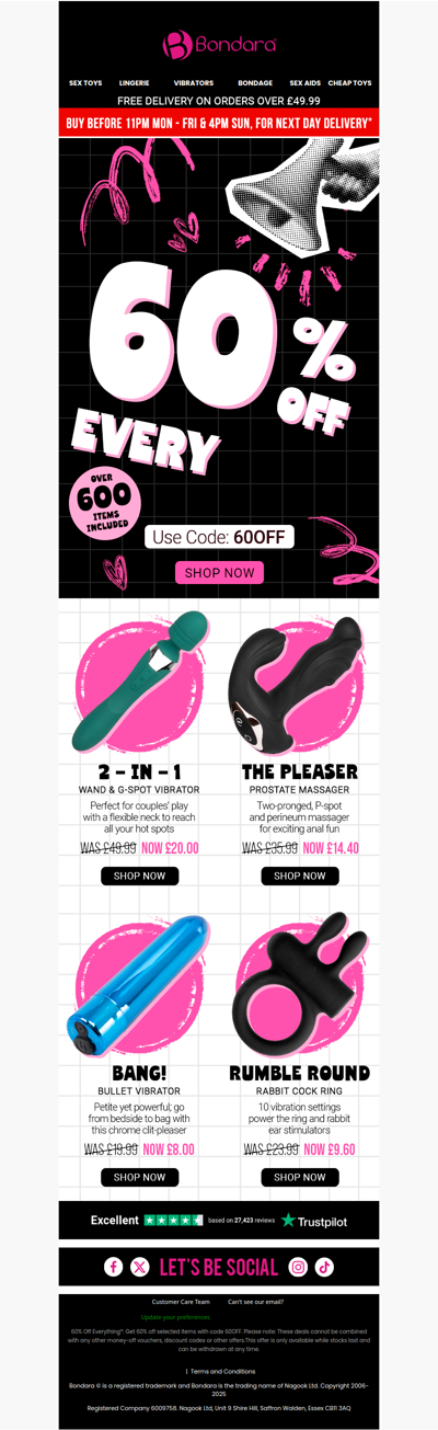 ⏰Last Chance⏰60% Off All Departments🛍️