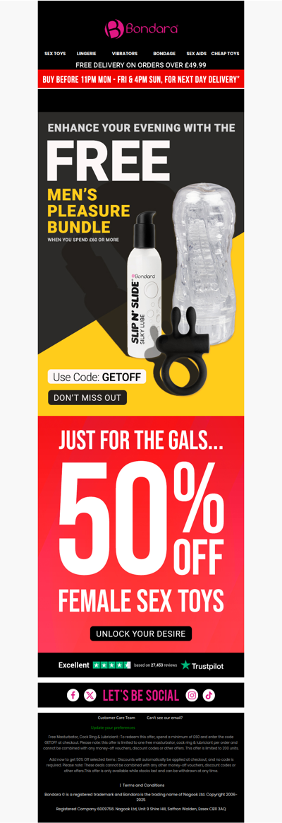 Free £57 Special Men's Bundle⚠️Only 24 Hrs Left