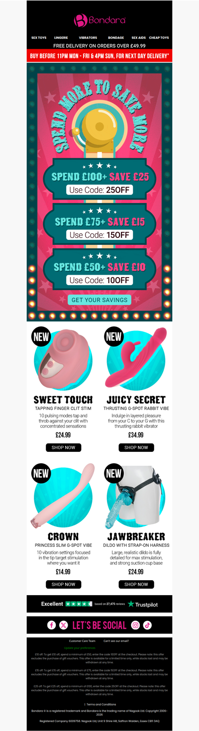 🌟Brand New Products At Bondara 🌟