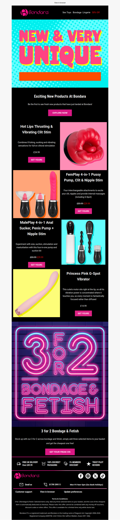 ✨Exciting & Brand New Items Inside✨