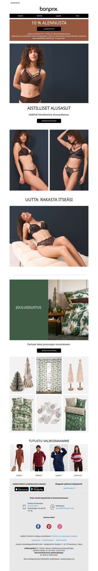 Etu odottaa sinua: 10 % alennus