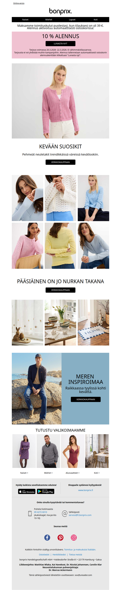 Tee lisää löytöjä ja säästä 10 % – alennuksesi odottaa sinua!