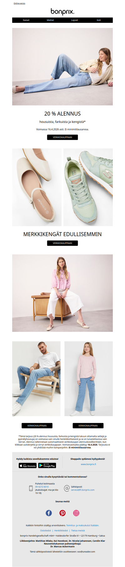 20 % alennus päättyy pian ⏰