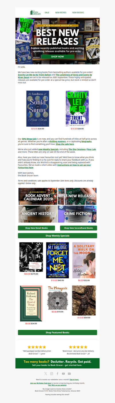 Best New Releases: pre-order now 🤩📚