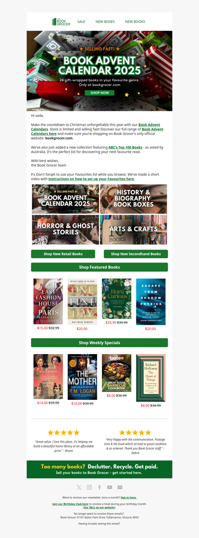 Book Advent Calendars: the ultimate countdown📚🎁