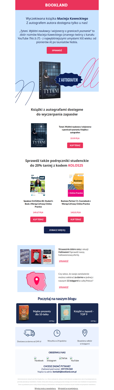 Książka znanego YouTubera z autografem! ✍️