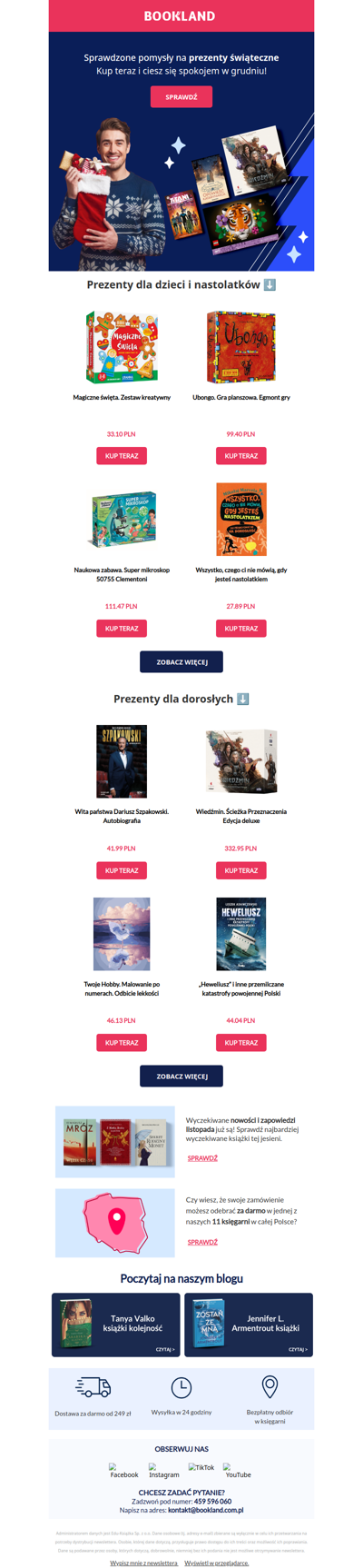 Prezenty świąteczne - sprawdź gotowe pomysły 🎁