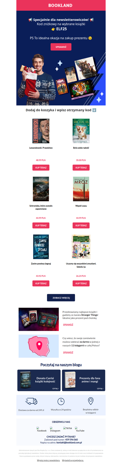 KOD RABATOWY dla newsletterowiczów❗