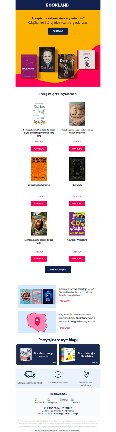 Książki na zimowe wieczory ❄️