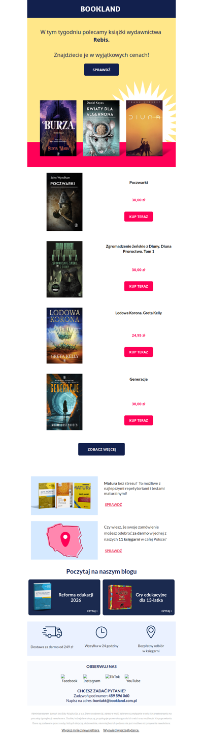 Książki w wyjątkowych cenach!