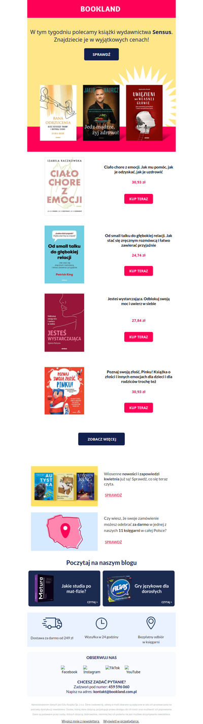 Książki w wyjątkowych cenach!