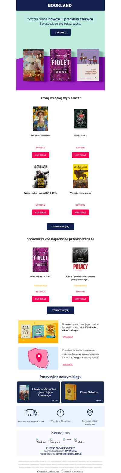 Gorące premiery i nowości czerwca!
