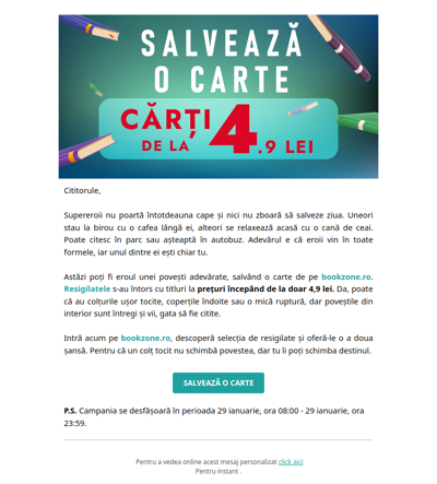 Cărțile resigilate s-au întors! Bucură-te de prețurile WOW!