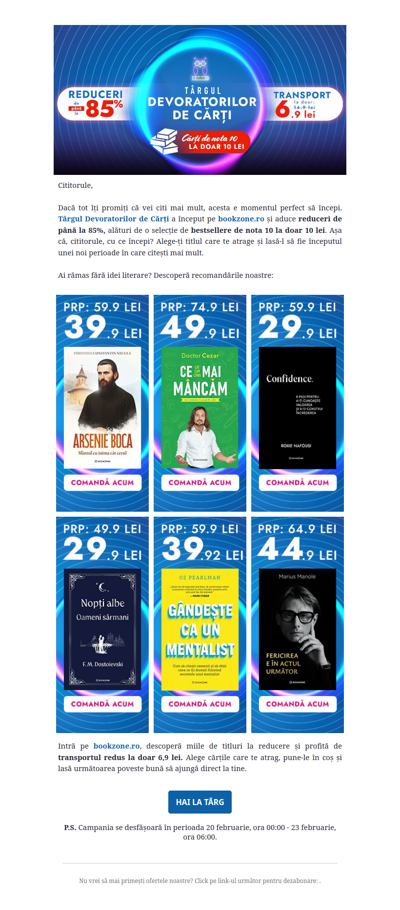 Ți-ai ales următoarea lectură?