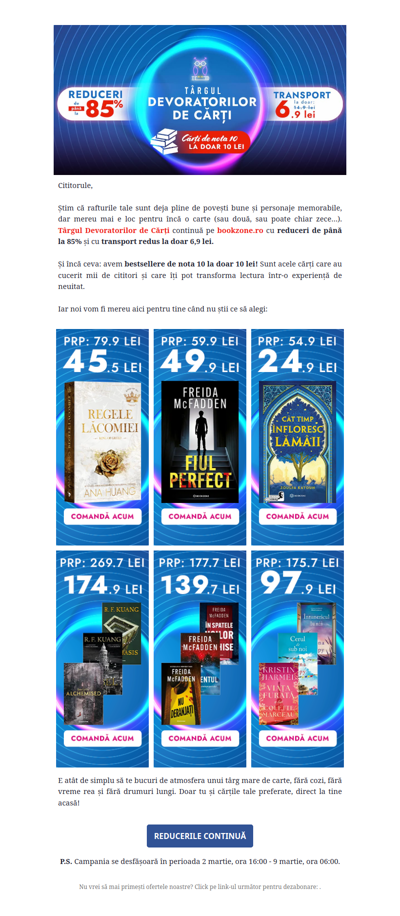 Cărți de nota 10 la doar 10 lei și oferte de nerefuzat: tu ce alegi azi de pe bookzone.ro?