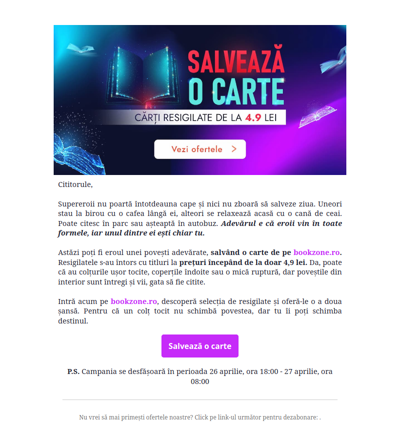 Cărțile resigilate s-au întors! Bucură-te de prețurile WOW!