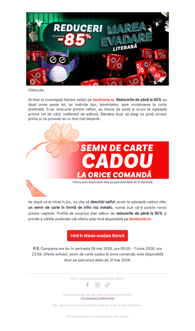 Deschide seiful: cadoul zilei te așteaptă