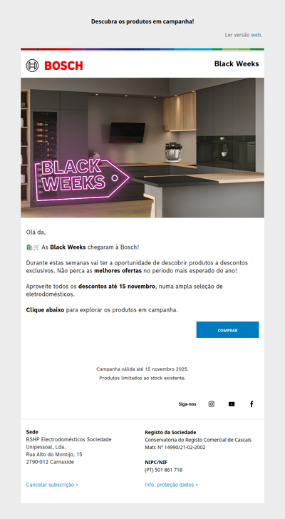 🛍️🛒 Promoções | BLACK WEEKS BOSCH