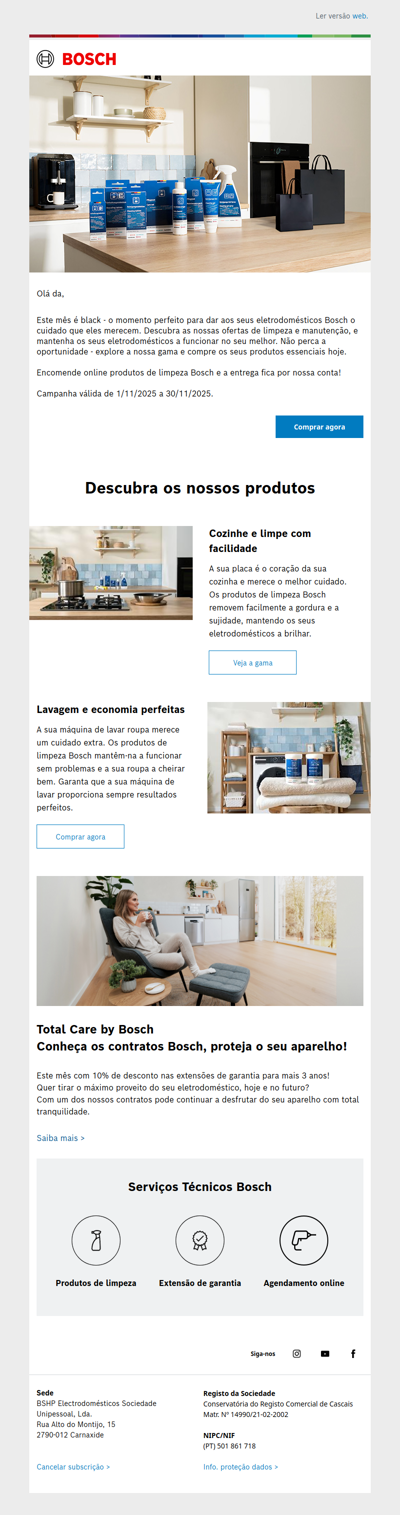 Este mês é black, entrega grátis!