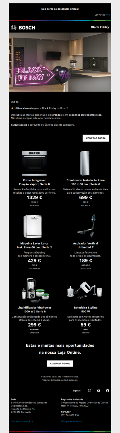 ⚡ Last Call | BLACK FRIDAY BOSCH