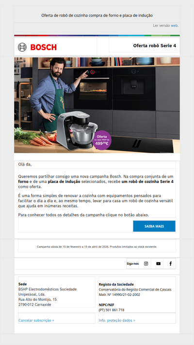 Descubra a nova campanha Bosch