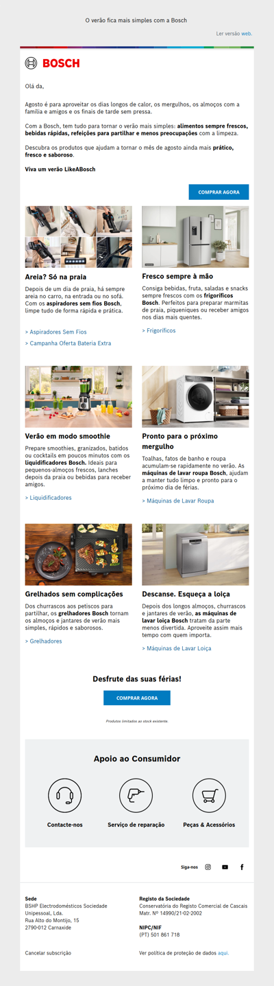 Meu querido mês de agosto…