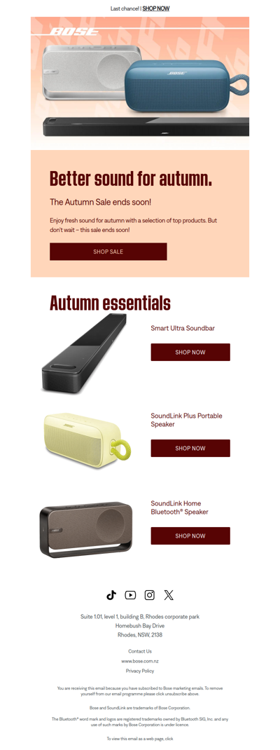 The Autumn Sale ends soon – don’t miss out!