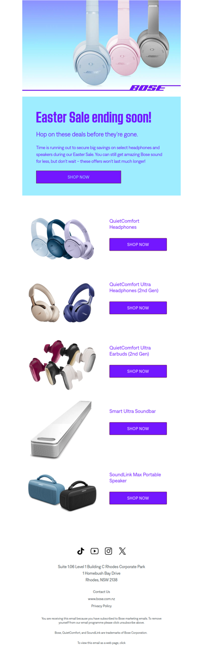 Tick, tock! Easter deals are about to run out!