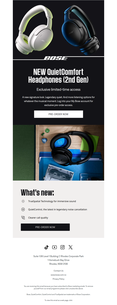 Here’s your early access to our new headphones!