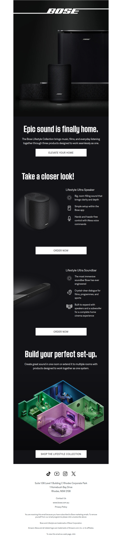 Now available to dispatch: The Lifestyle Collection.
