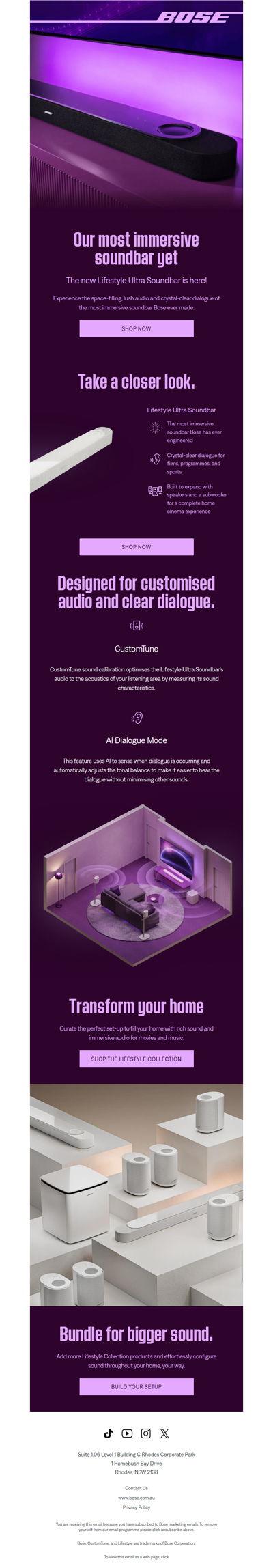 Our most immersive soundbar ever is here!