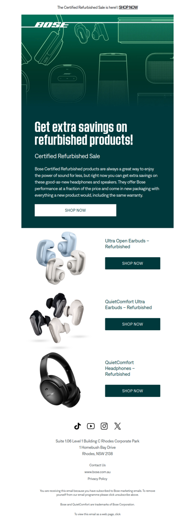 The Certified Refurbished Sale starts NOW!