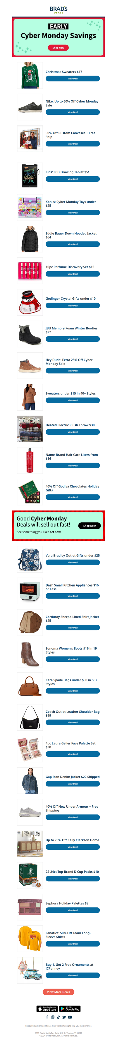 Get Ahead: Early Cyber Monday Deals are Here!