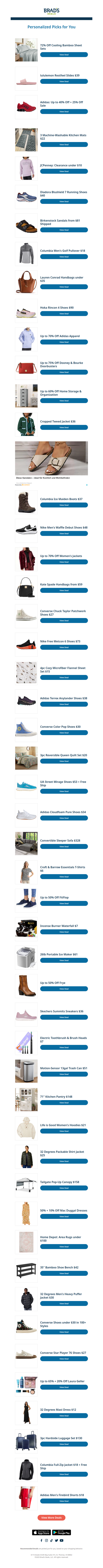 Friday's Top Personalized Deals For You