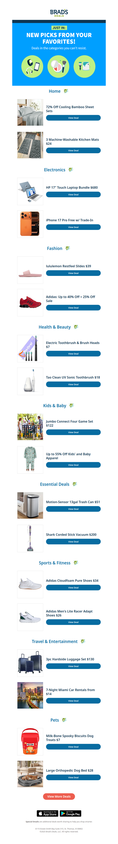 You’re Going to Want These New Deals!